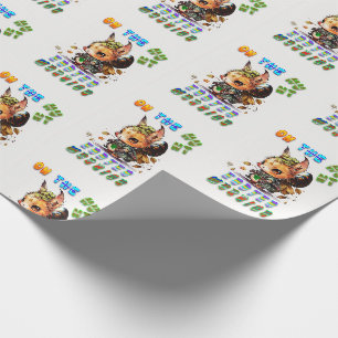 Auf der Jagd Osterkrieger Geschenkpapier