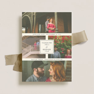 Auf der letzten Hochzeit Foto Save the Date