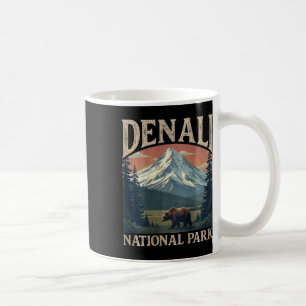 (auf der Rückseite) Denali-Berggipfelhöhe Alaska N Kaffeetasse