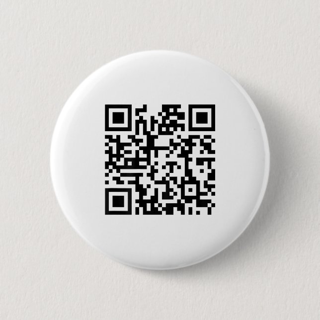 (auf der Rückseite) Funny Qr Fck Sie Code Middle F Button (Vorderseite)