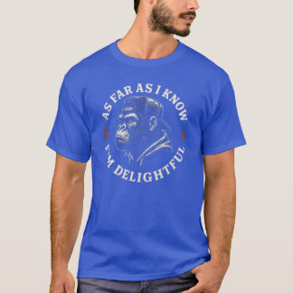 AUF DER RÜCKSEITE Soviel ich weiß, bin ich ein rei T-Shirt