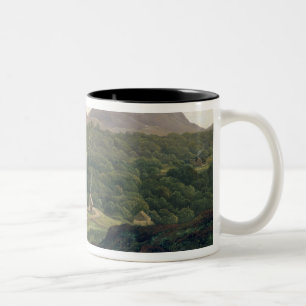 Auf der schwedischen Küste 1828 Zweifarbige Tasse