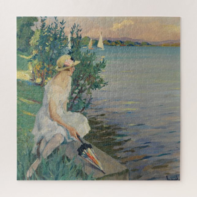 Auf der Seemauer | Edward Cucuel (Vertikal)
