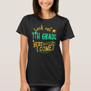 Auf der siebten Klasse sehe ich wieder zur Schule T-Shirt