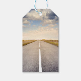 Auf der Straße Geschenkanhänger