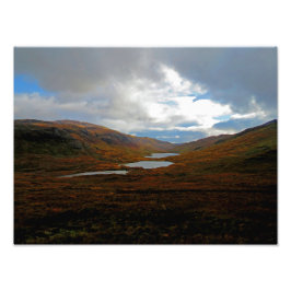 Auf der Straße in Iona Fotodruck