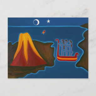 Auf der Straße von Messina 2006 Postkarte