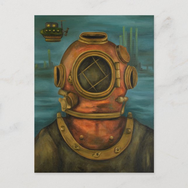 Auf der Suche nach Atlantis Postkarte (Vorderseite)