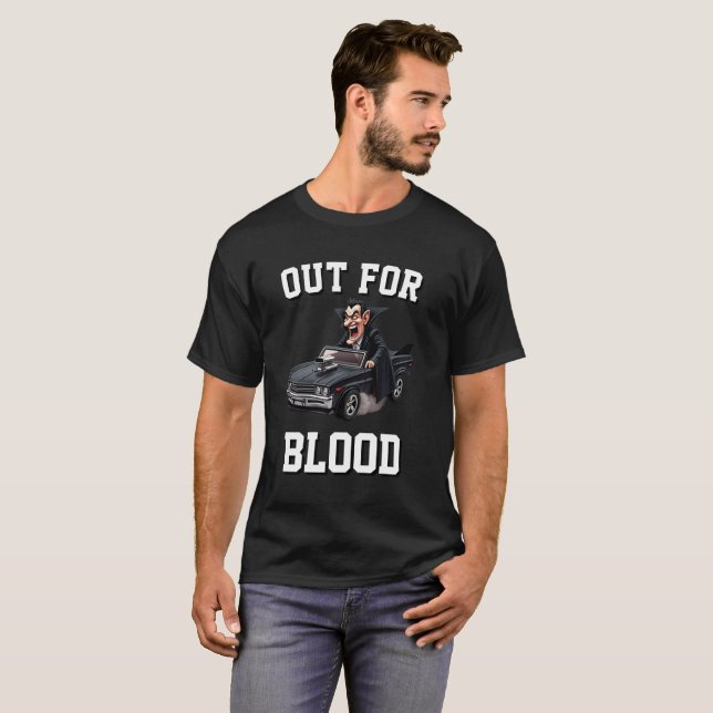 AUF DER SUCHE NACH DEM BLUTMUSKELAUTO IN AMERIKA T-Shirt (Vorne ganz)