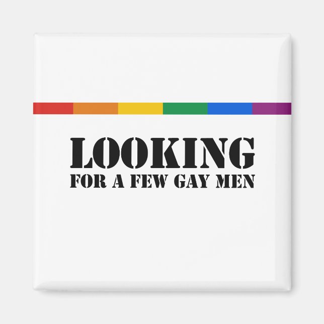 Auf der Suche nach ein paar homosexuellen Männern Magnet (Vorne)