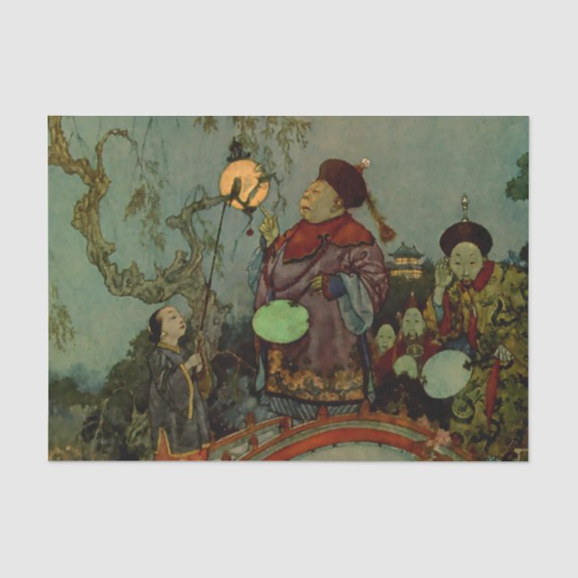 "Auf der Suche nach einer Nachtigall" von Edmund D Seidenpapier (Vorderseite)