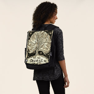 Auf der Suche nach meinem Leben mit einem Baum Rucksack