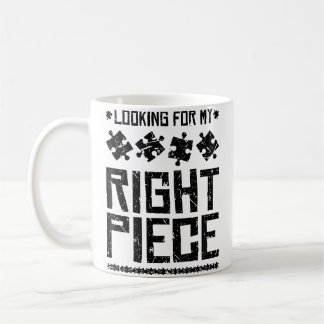 Auf der Suche nach meinem richtigen Puzzleteil Kaffeetasse