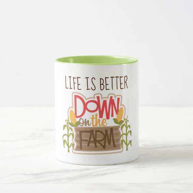 Auf der Tasse 11 oz Combo (Zentrum)