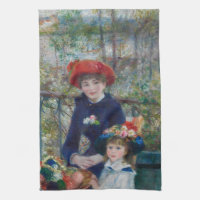 Auf der Terrasse, Impressionistisches Porträt, Ren