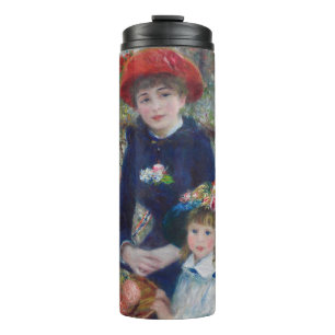 Auf der Terrasse, Impressionistisches Porträt, Ren Thermosbecher