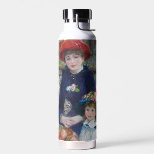 Auf der Terrasse, Impressionistisches Porträt, Ren Trinkflasche