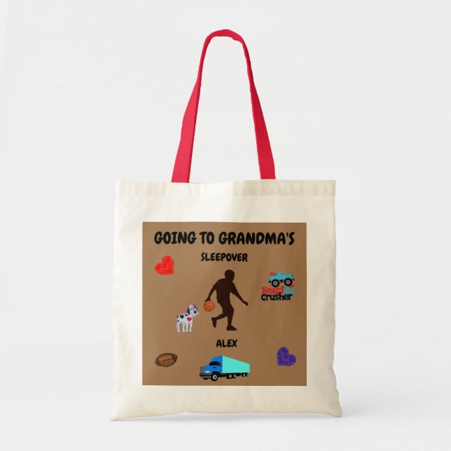 Auf der Tote Tasche zu den Jungs von Oma (Vorne)