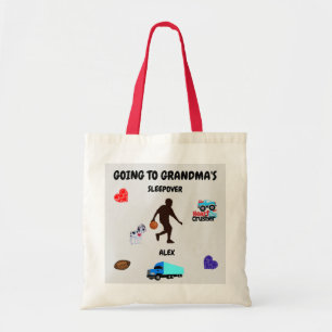 Auf der Tote Tasche zu den Jungs von Oma