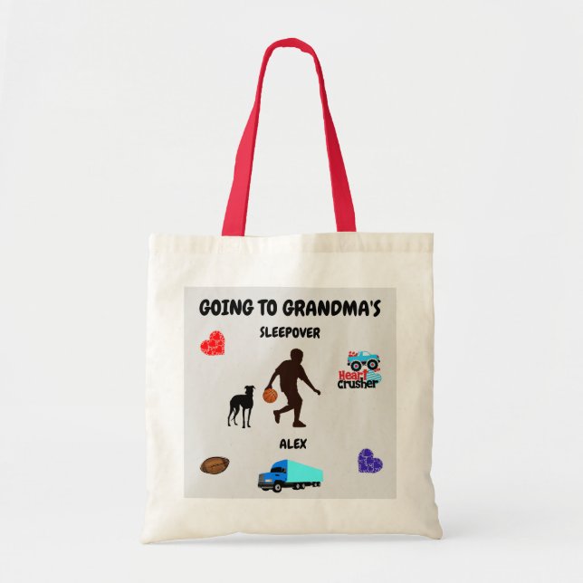Auf der Tote Tasche zu den Jungs von Oma (Vorne)