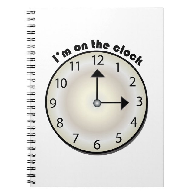 Auf der Uhr Notizblock (Vorderseite)
