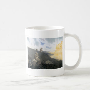 Auf der Weise, Schloss mit der Schleppangel Kaffeetasse