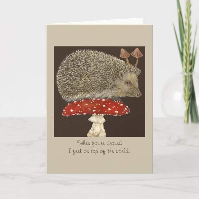 Auf der Weltkarte Karte (Vorderseite)