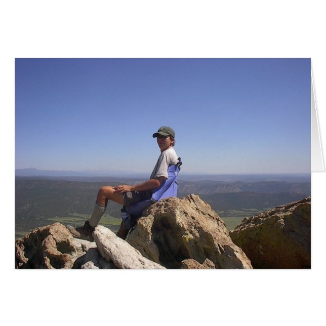 Auf der Weltspitze (Vorderseite (Horizontal))