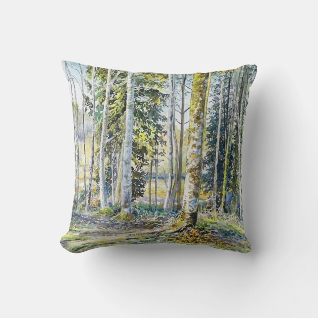 "Auf der Winterkante.." - Kissen (Vorderseite)