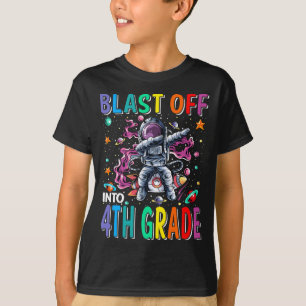 Auf die 4. Klasse zurückspringen in die Schule T-Shirt