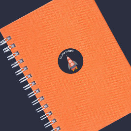 Auf die Aufkleber für das Schiff der Mond-Rakete