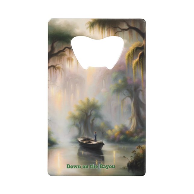 Auf die Bayou Geldbeutel Flaschenöffner (Vorderseite)