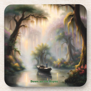 Auf die Bayou Getränkeuntersetzer