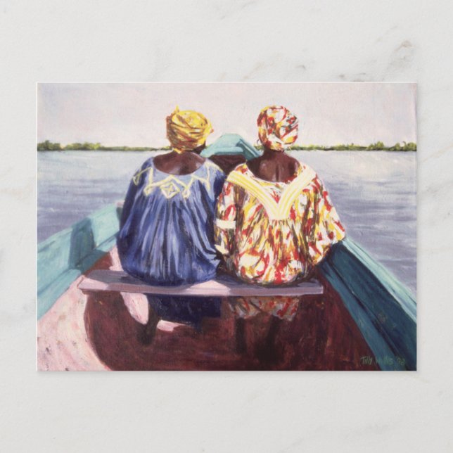 Auf die Insel 1998 Postkarte (Vorderseite)