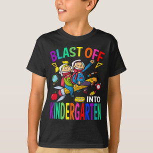 Auf die Kindergartenhalle zurück in die Schule T-Shirt