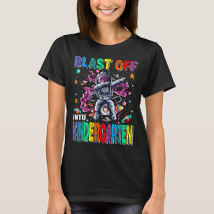 Auf die Kindergartenhalle zurück in die Schule T-Shirt