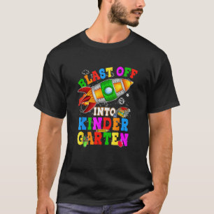 Auf die Kindergartenhalle zurück in die Schule T-Shirt