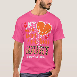 Auf diesem Hof Basketball-Mimi eines Basketballspi T-Shirt