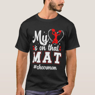 Auf dieser Matte jubeln Mom Cheerleading-Mama eine T-Shirt