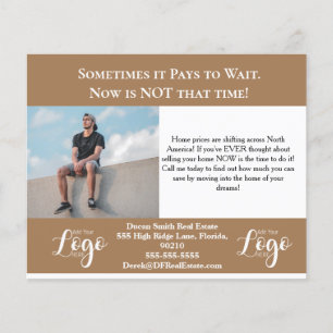 Auf echten Anwesen-Postkarten Flyer