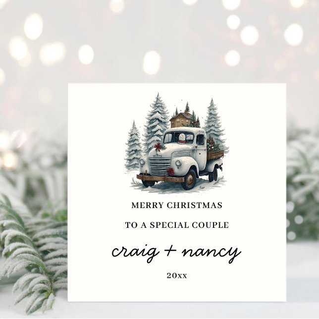 Auf eine spezielle Weihnachtskarte Feiertagskarte (Von Creator hochgeladen)