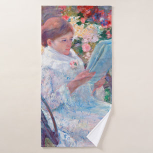 Auf einem Balkon, Mary Cassatt Badehandtuch