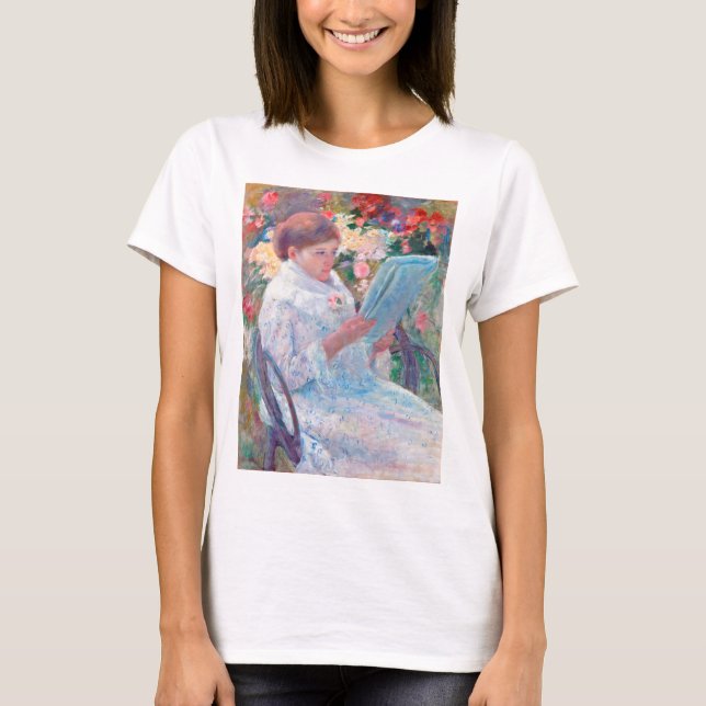 Auf einem Balkon, Mary Cassatt T-Shirt (Vorderseite)