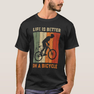 auf einem Fahrrad Fahrrad fahren 3 T-Shirt