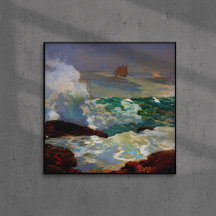 Auf einem Lee Shore Winslow Homer 1900