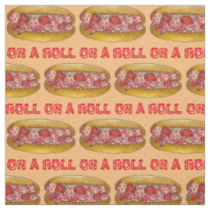 Auf einem Roll Maine Hummer Roll Seafood Sandwich Stoff