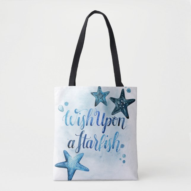 Auf einem Sternenfisch Tasche (Vorderseite)