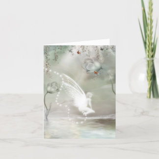 Auf einer grauer Morgen-leeren Karte