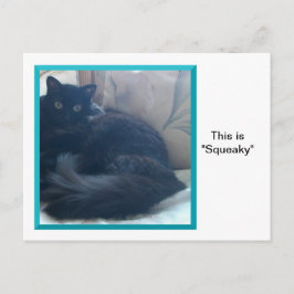 Auf einer Postkarte aufdrücken