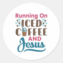 Auf Eiskaffee und Jesus laufen